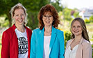 Das Team Ausbildung bei der Stadtverwaltung Trier: Eva Müller, Petra Steinbach und Jessica Fischenich 