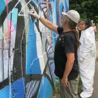 Graffitiworkshop im Jugendzentrum „Auf der Höhe“