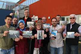 Teilnehmende des Fotoworkshops "Ehrang sehen und gesehen werden", Foto: Gabriela Böhm