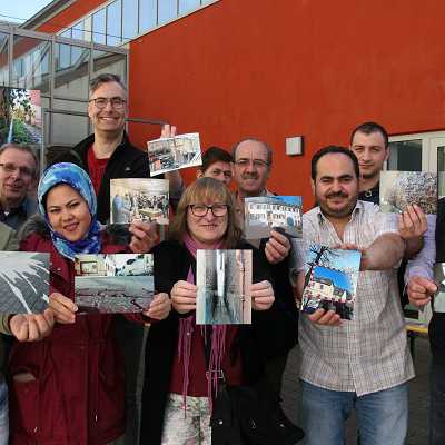 Teilnehmende des Fotoworkshops "Ehrang sehen und gesehen werden", Foto: Gabriela Böhm