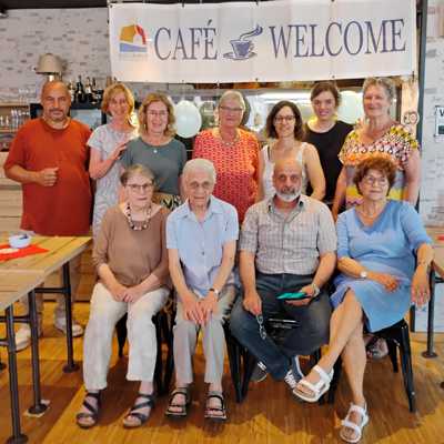 Das Team des Cafés Welcome im Bürgerhaus Trier-Nord